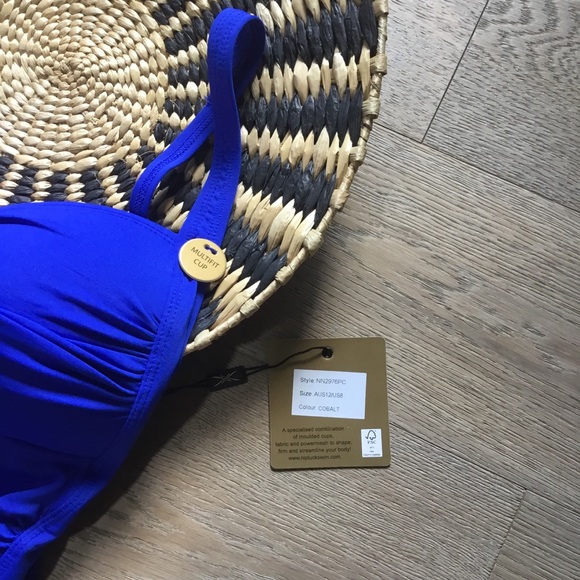 NWT Nip Tuck Cobalt One Piece Swimsuit - Picture 2 of 5